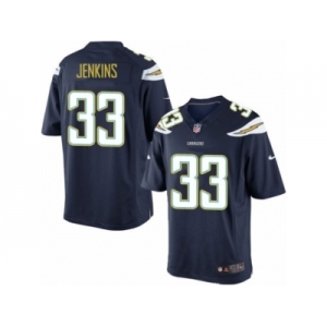 Youth Nike Los Angeles Chargers #33 Rayshawn Jenkins Limited Navy Blue Team Color NFL Jersey