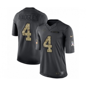 Youth Nike Los Angeles Chargers #4 Michael Badgley Limited Black 2016 Salute to Service NFL Jersey