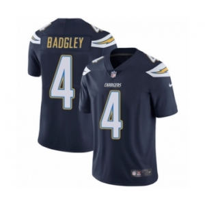 Youth Nike Los Angeles Chargers #4 Michael Badgley Navy Blue Team Color Vapor Untouchable Limited Player NFL Jersey