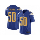 Youth Nike Los Angeles Chargers #50 Hayes Pullard Limited Electric Blue Rush Vapor Untouchable NFL Jersey