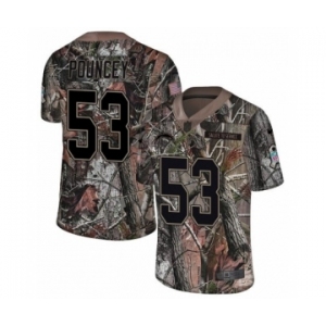 Youth Nike Los Angeles Chargers #53 Mike Pouncey Limited Camo Rush Realtree NFL Jersey
