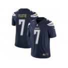 Youth Nike Los Angeles Chargers #7 Doug Flutie Vapor Untouchable Limited Navy Blue Team Color NFL Jersey