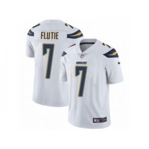 Youth Nike Los Angeles Chargers #7 Doug Flutie Vapor Untouchable Limited White NFL Jersey