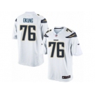Youth Nike Los Angeles Chargers #76 Russell Okung Limited White NFL Jersey