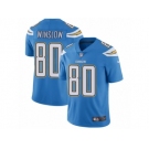 Youth Nike Los Angeles Chargers #80 Kellen Winslow Vapor Untouchable Limited Electric Blue Alternate NFL Jersey