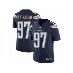 Youth Nike Los Angeles Chargers #97 Jeremiah Attaochu Vapor Untouchable Limited Navy Blue Team Color NFL Jersey