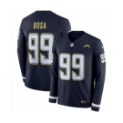 Youth Nike Los Angeles Chargers #99 Joey Bosa Limited Navy Blue Therma Long Sleeve NFL Jersey