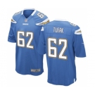 Youth Nike San Diego Chargers #62 Max Tuerk Electric Blue Alternate NFL Jersey