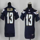 nike youth nfl jerseys san diego chargers #13 allen dk.blue[new nike]