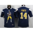 nike youth nfl jerseys san diego chargers #14 fouts dk.blue[portrait fashion]