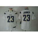 nike youth nfl jerseys san diego chargers #23 jammer white[nike limited]