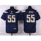 nike youth nfl jerseys san diego chargers #55 seau blue[new nike]