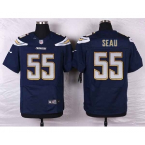 nike youth nfl jerseys san diego chargers #55 seau blue[new nike]