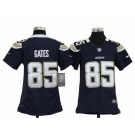 nike youth nfl jerseys san diego chargers #85 gates dk.blue[nike]