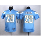 youth jersey nike san diego chrgers #28 melvin gordon blue