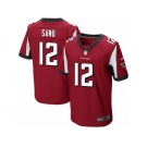 Men's Nike Atlanta Falcons #12 Mohamed Sanu Elite Red Team Color NFL Jersey