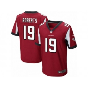 Men's Nike Atlanta Falcons #19 Andre Roberts Elite Red Team Color NFL Jersey