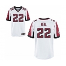 Men's Nike Atlanta Falcons #22 Keanu Neal Elite White NFL Jersey