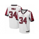 Men's Nike Atlanta Falcons #34 Brian Poole Elite White NFL Jersey