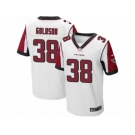 Men's Nike Atlanta Falcons #38 Dashon Goldson Elite White NFL Jersey