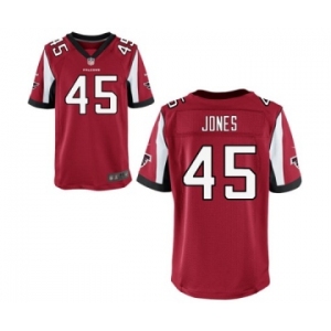 Men's Nike Atlanta Falcons #45 Deion Jones Elite Red Team Color NFL Jersey