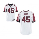 Men's Nike Atlanta Falcons #45 Deion Jones Elite White NFL Jersey