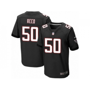 Men's Nike Atlanta Falcons #50 Brooks Reed Elite Black Alternate NFL Jersey