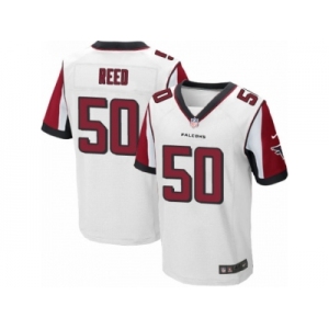 Men's Nike Atlanta Falcons #50 Brooks Reed Elite White NFL Jersey