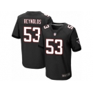 Men's Nike Atlanta Falcons #53 LaRoy Reynolds Elite Black Alternate NFL Jersey