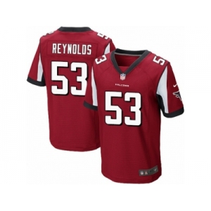 Men's Nike Atlanta Falcons #53 LaRoy Reynolds Elite Red Team Color NFL Jersey