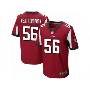 Men's Nike Atlanta Falcons #56 Sean Weatherspoon Elite Red Team Color NFL Jersey