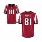 Men's Nike Atlanta Falcons #81 Austin Hooper Elite Red Team Color NFL Jersey