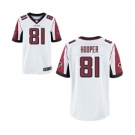 Men's Nike Atlanta Falcons #81 Austin Hooper Elite White NFL Jersey