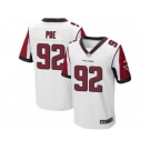 Men's Nike Atlanta Falcons #92 Dontari Poe Elite White NFL Jersey