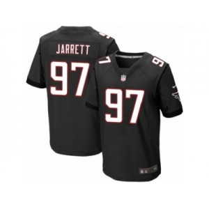 Men's Nike Atlanta Falcons #97 Grady Jarrett Elite Black Alternate NFL Jersey