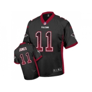 Nike Atlanta Falcons #11 Julio Jones Black Alternate Men's Stitched NFL Elite Drift Fashion Jersey