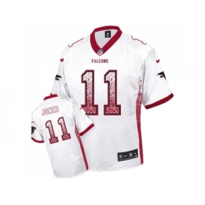 Nike Atlanta Falcons #11 Julio Jones White Men's Stitched NFL Elite Drift Fashion Jersey