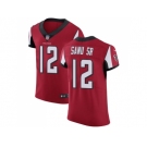 Nike Atlanta Falcons #12 Mohamed Sanu Sr Red Team Color Men Stitched NFL Vapor Untouchable Elite Jersey