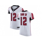 Nike Atlanta Falcons #12 Mohamed Sanu Sr White Men Stitched NFL Vapor Untouchable Elite Jersey