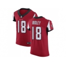 Nike Atlanta Falcons #18 Calvin Ridley Red Team Color Men Stitched NFL Vapor Untouchable Elite Jersey