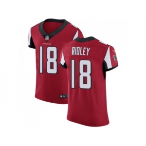 Nike Atlanta Falcons #18 Calvin Ridley Red Team Color Men Stitched NFL Vapor Untouchable Elite Jersey