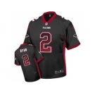 Nike Atlanta Falcons #2 Matt Ryan Black Alternate Men's Stitched NFL Elite Drift Fashion Jersey