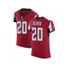 Nike Atlanta Falcons #20 Isaiah Oliver Red Team Color Men Stitched NFL Vapor Untouchable Elite Jersey