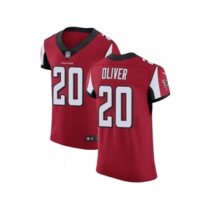 Nike Atlanta Falcons #20 Isaiah Oliver Red Team Color Men Stitched NFL Vapor Untouchable Elite Jersey