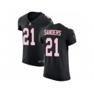 Nike Atlanta Falcons #21 Deion Sanders Black Alternate Men Stitched NFL Vapor Untouchable Elite Jersey