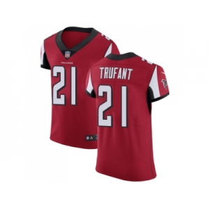 Nike Atlanta Falcons #21 Desmond Trufant Red Team Color Men Stitched NFL Vapor Untouchable Elite Jersey
