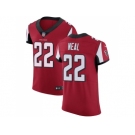 Nike Atlanta Falcons #22 Keanu Neal Red Team Color Men Stitched NFL Vapor Untouchable Elite Jersey