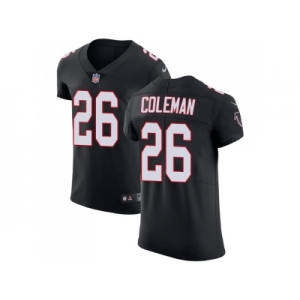 Nike Atlanta Falcons #26 Tevin Coleman Black Alternate Men Stitched NFL Vapor Untouchable Elite Jersey