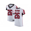 Nike Atlanta Falcons #26 Tevin Coleman White Men Stitched NFL Vapor Untouchable Elite Jersey