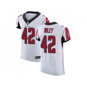 Nike Atlanta Falcons #42 Duke Riley White Men Stitched NFL Vapor Untouchable Elite Jersey